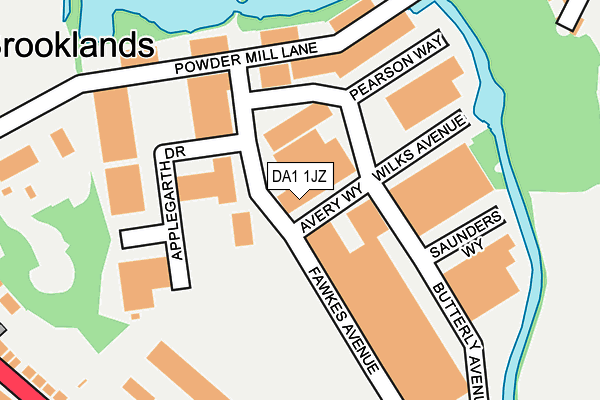 Map of FOSKER INVESTMENTS LTD at local scale