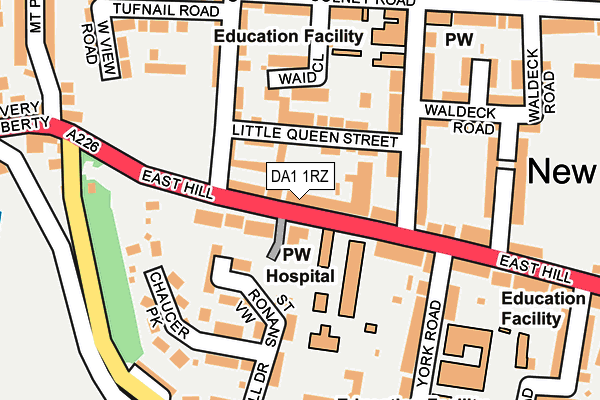 Map of DANIEL PETER RESIDENTIAL LIMITED at local scale