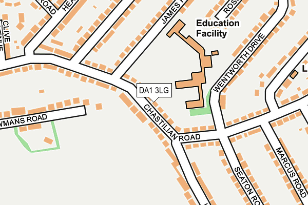 Map of EDEN HEALTH SUPPORT CIC at local scale
