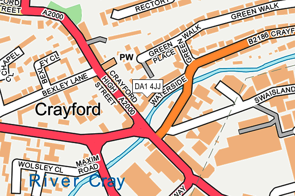Map of DESSERT HAVEN CRAYFORD LIMITED at local scale