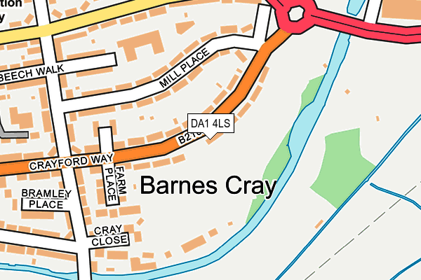 Map of BYRAN RENOVATION LTD at local scale