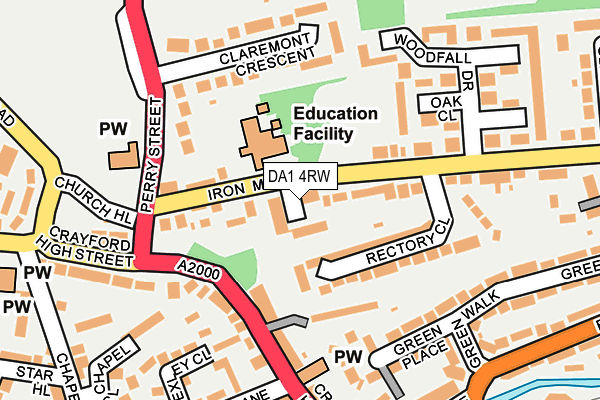 Map of IRON MILL RESIDENTS ASSOCIATION LIMITED at local scale