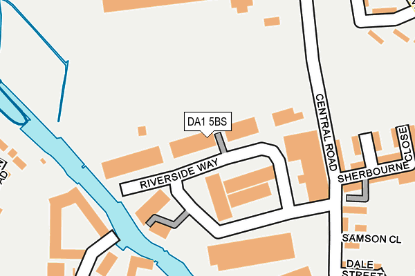 Map of RENTAVENT LIMITED at local scale