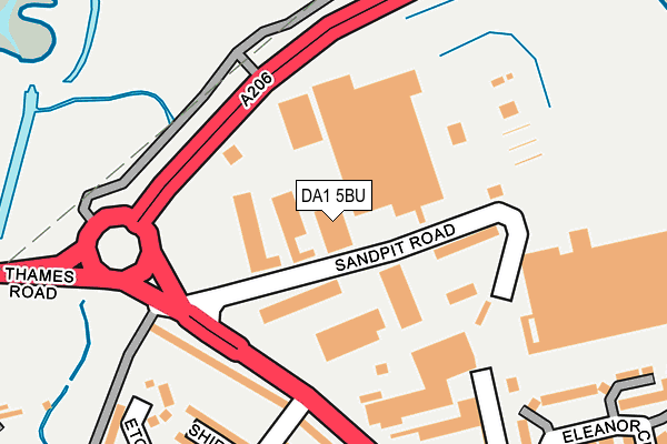 Map of KBK SECURED LTD at local scale