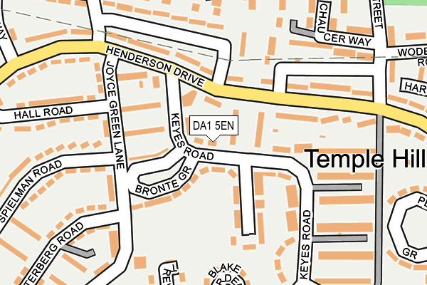 DA1 5EN map - OS OpenMap – Local (Ordnance Survey)