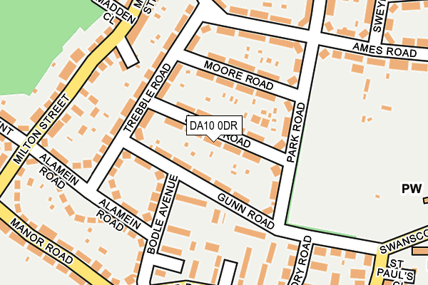 Map of LARITA LTD at local scale