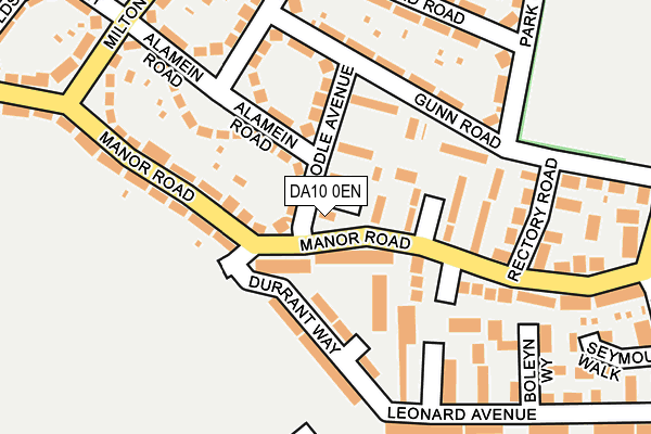 DA10 0EN map - OS OpenMap – Local (Ordnance Survey)