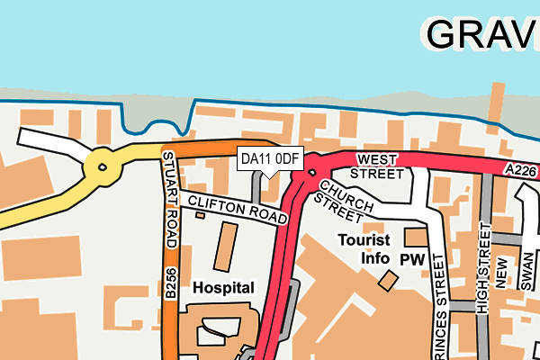 Map of GILL MEDIA RECORDS LTD at local scale