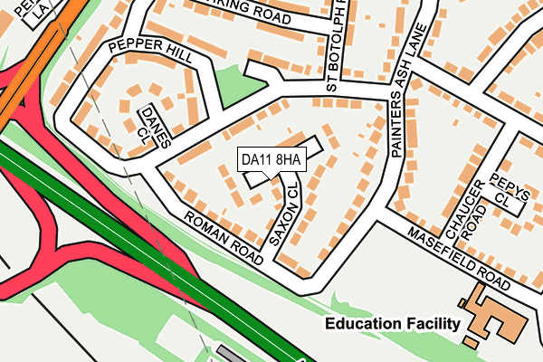 Map of SAXON JOINTING SERVICES LTD at local scale