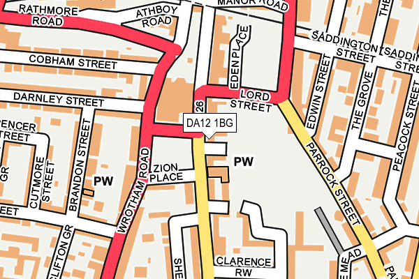 Map of POINT CLOSE RESIDENTS ASSOCIATION LIMITED at local scale
