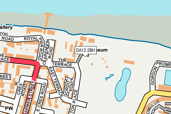 DA12 2BH map - OS OpenMap – Local (Ordnance Survey)