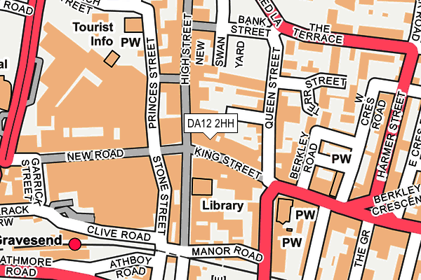 DA12 2HH map - OS OpenMap – Local (Ordnance Survey)