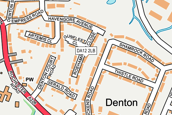 Map of COLE'S & COJ LIMITED at local scale