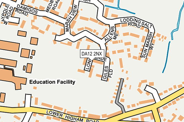 Map of LONGMEADE VENTURES LTD at local scale