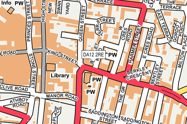 Map of HANIFE LIMITED at local scale