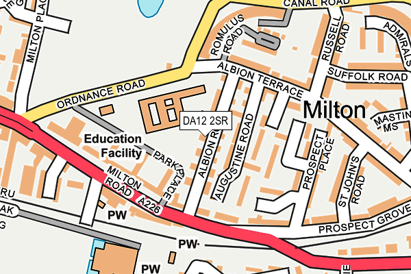 Map of DIGGIN STRUCTURES SOUTHERN LTD at local scale