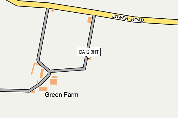 DA12 3HT map - OS OpenMap – Local (Ordnance Survey)