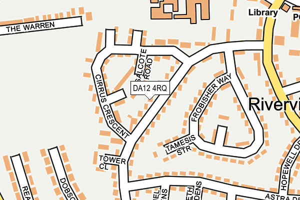 DA12 4RQ map - OS OpenMap – Local (Ordnance Survey)
