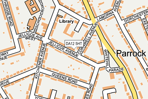 DA12 5HT map - OS OpenMap – Local (Ordnance Survey)