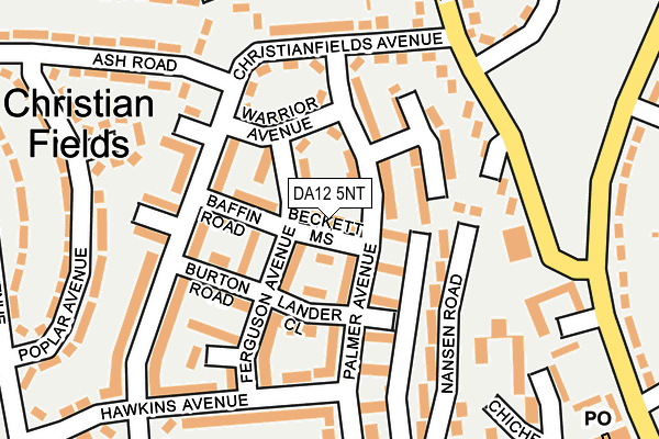 DA12 5NT map - OS OpenMap – Local (Ordnance Survey)