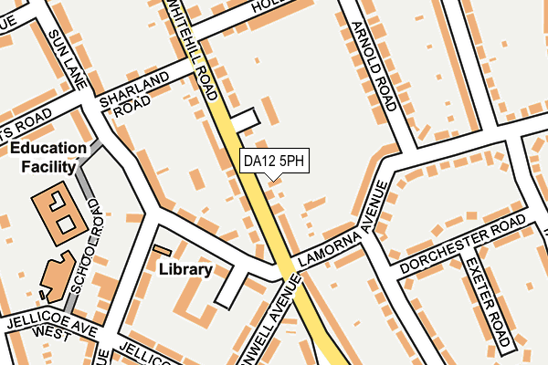 DA12 5PH map - OS OpenMap – Local (Ordnance Survey)