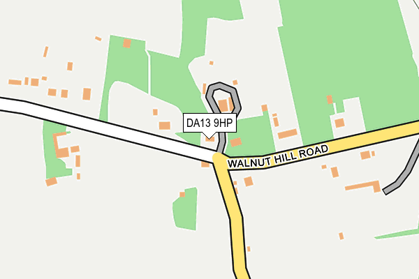 DA13 9HP map - OS OpenMap – Local (Ordnance Survey)