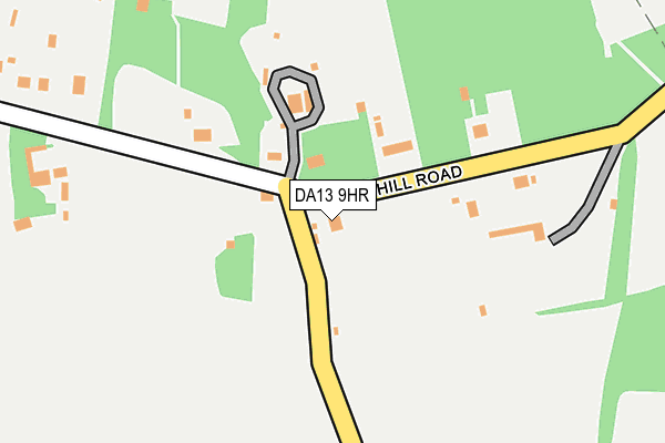 DA13 9HR map - OS OpenMap – Local (Ordnance Survey)
