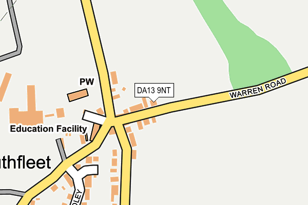 DA13 9NT map - OS OpenMap – Local (Ordnance Survey)