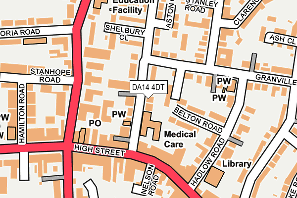 Map of CAM TRAINING LIMITED at local scale