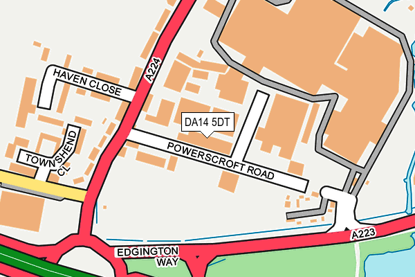 Map of GAINSBOROUGH HOMES LIMITED at local scale