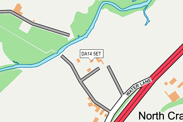 DA14 5ET map - OS OpenMap – Local (Ordnance Survey)