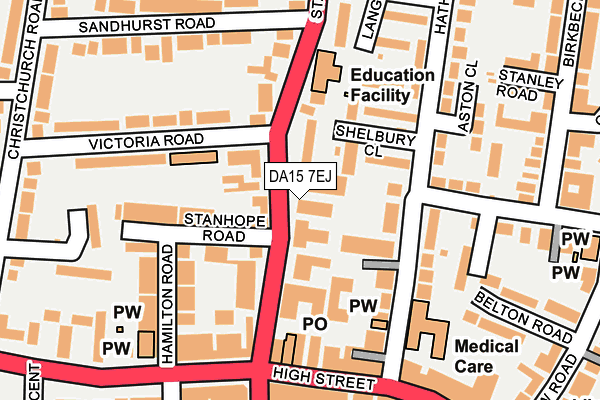 Map of NORTH VIEW,ALBEMARLE ROAD(BECKENHAM)FLAT MAINTENANCE COMPANY LIMITED at local scale