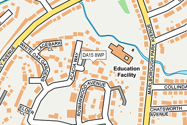 Map of ELRON LIMITED at local scale