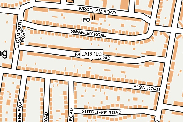 Map of GALB ELECTRICAL LTD at local scale