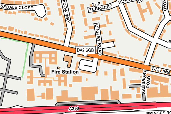 DA2 6GB map - OS OpenMap – Local (Ordnance Survey)