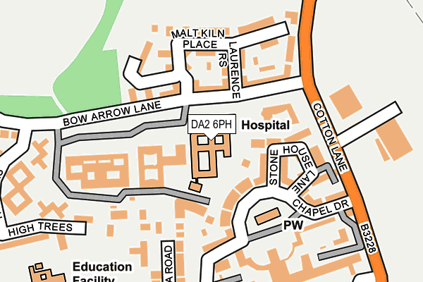 DA2 6PH map - OS OpenMap – Local (Ordnance Survey)