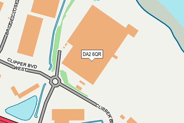 DA2 6QR map - OS OpenMap – Local (Ordnance Survey)