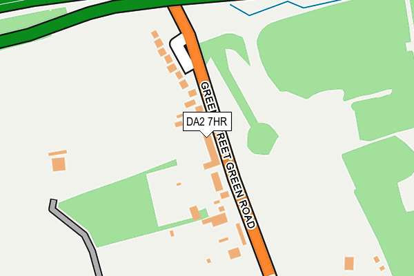 DA2 7HR map - OS OpenMap – Local (Ordnance Survey)