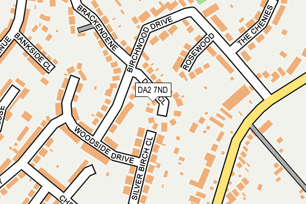 DA2 7ND map - OS OpenMap – Local (Ordnance Survey)