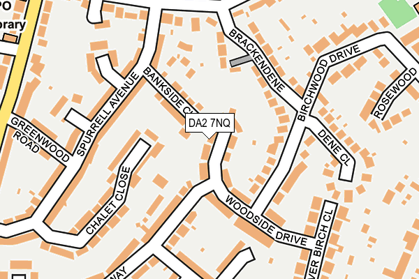 DA2 7NQ map - OS OpenMap – Local (Ordnance Survey)