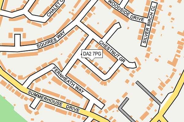 DA2 7PG map - OS OpenMap – Local (Ordnance Survey)