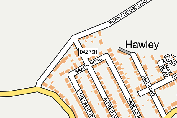 DA2 7SH map - OS OpenMap – Local (Ordnance Survey)