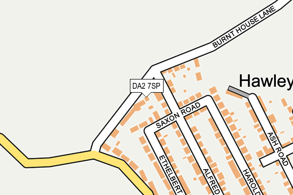 Map of RAW SUPPLIERS LTD at local scale