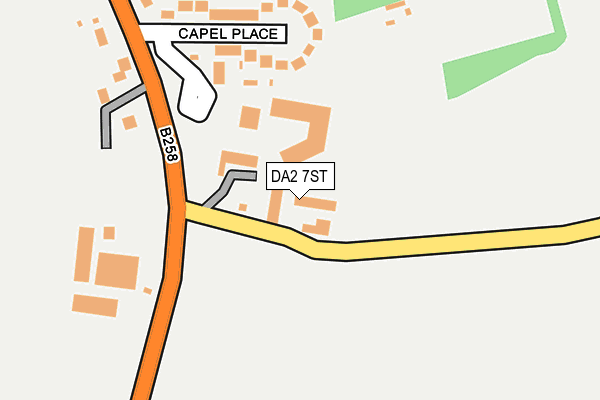 DA2 7ST map - OS OpenMap – Local (Ordnance Survey)