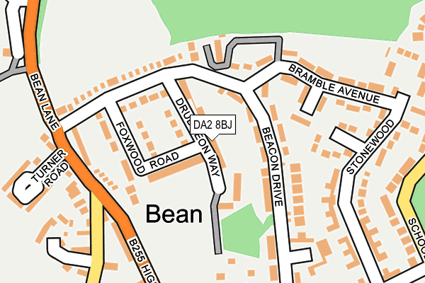 Map of MAEREL LTD at local scale