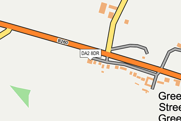 DA2 8DR map - OS OpenMap – Local (Ordnance Survey)