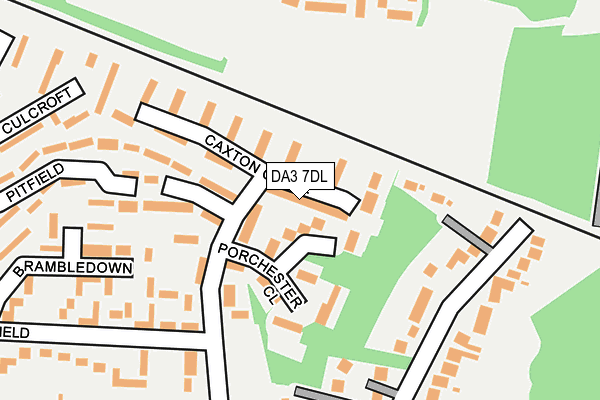 Map of DLS KENT LIMITED at local scale