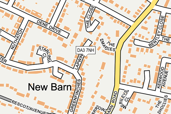 Map of DARENTH CONSTRUCTION LIMITED at local scale