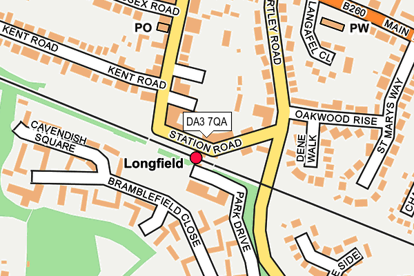 Map of LONGCROFT MANAGEMENT LTD at local scale