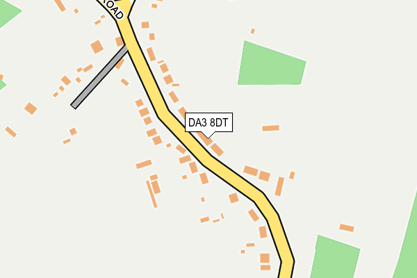 DA3 8DT map - OS OpenMap – Local (Ordnance Survey)